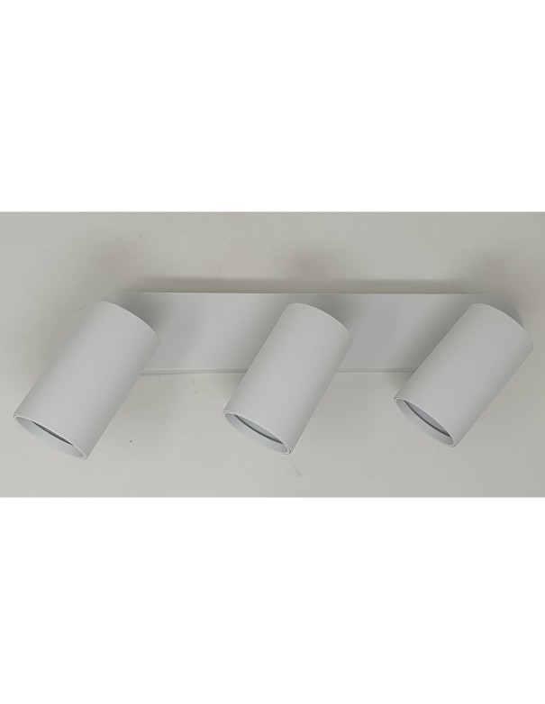 Regleta 3 focos blancos barato