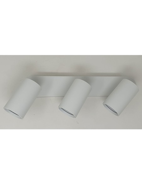 Regleta 3 focos blancos barato