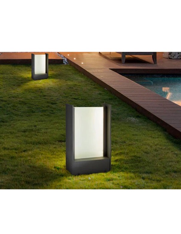 Baliza cristal templado