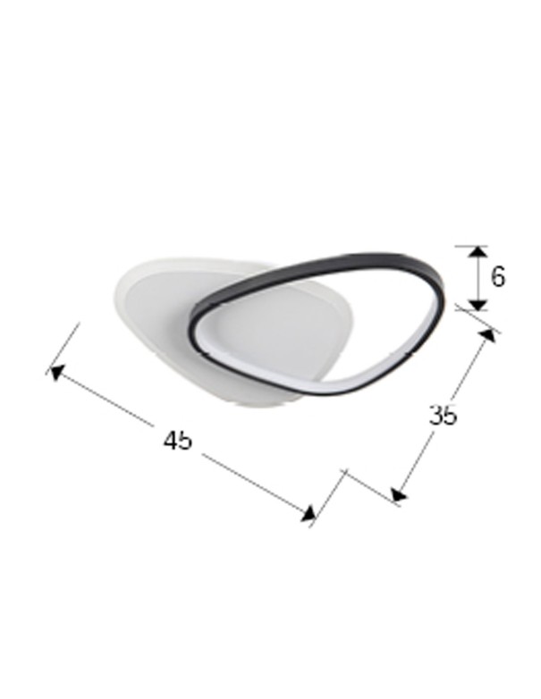 Romo Plafón-Aplique de Schuller