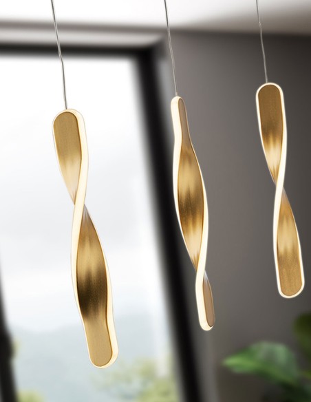 Lámpara de techo lineal Schuller