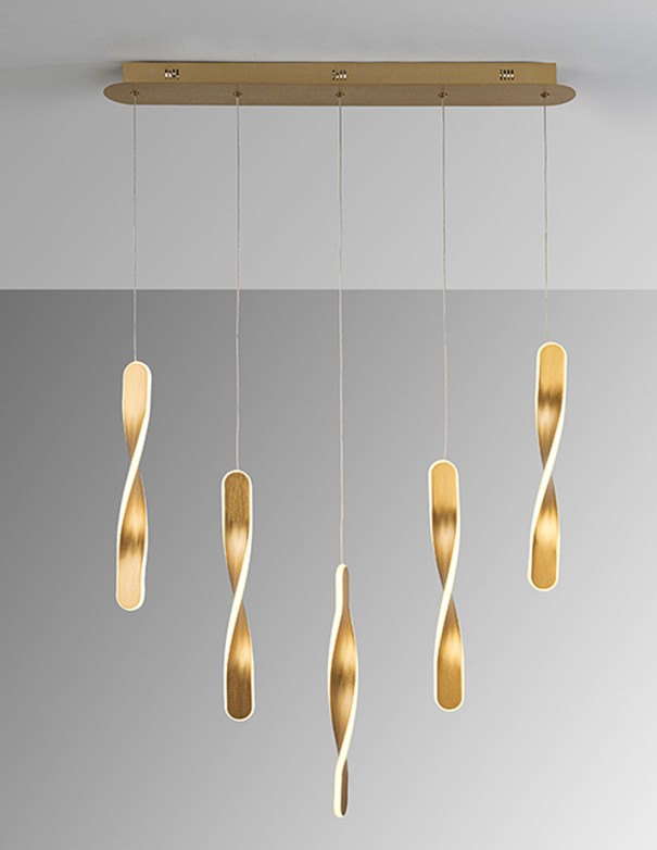 Twist lámpara de mesa alargada barata