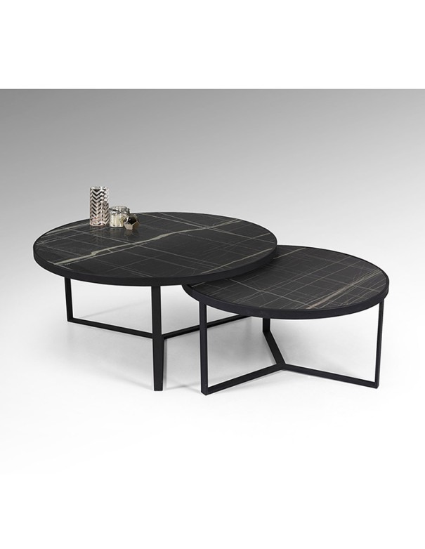 Mesas Naira negro oferta