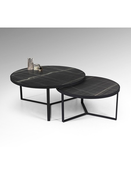 Mesas Naira negro oferta