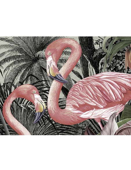 Foto tríptico flamencos barato