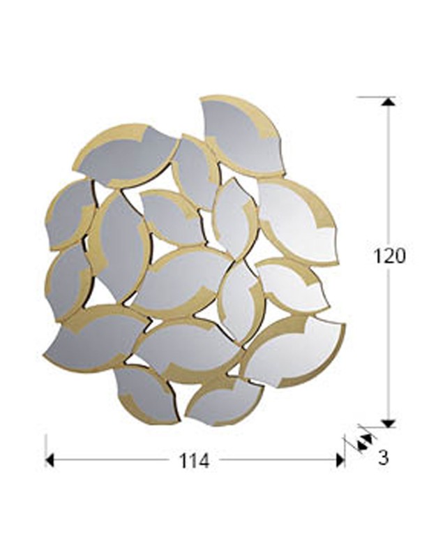 Espejos de pared económicos.