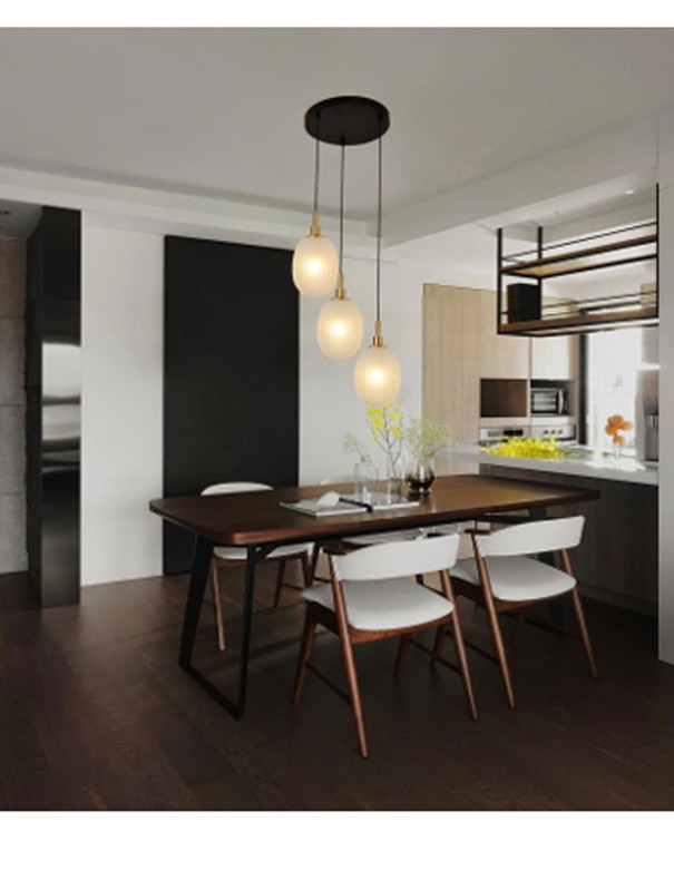 Lámpara plafón negro y latón oferta