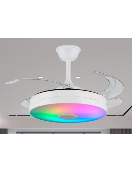 Ventilador de techo RGB barato