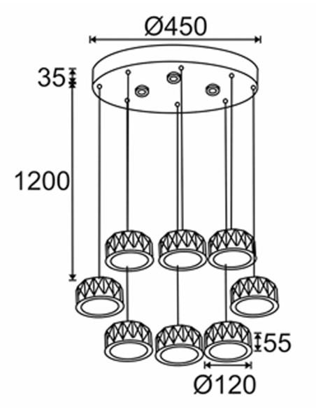 Lámparas de Suspensión Led