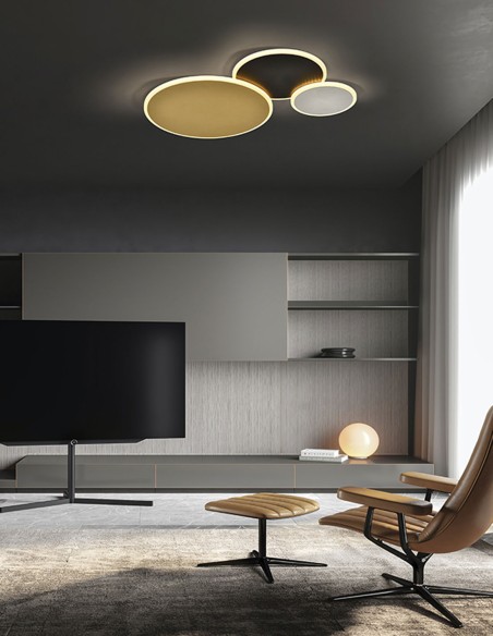 Plafón Umbra 40cm de Schuller