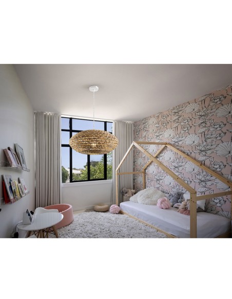 Ofertas lámparas de ratán grandes