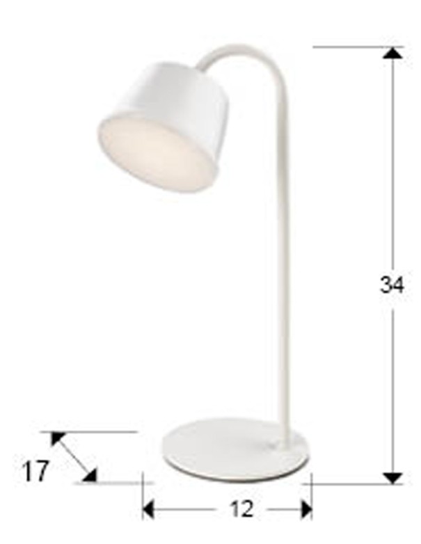 Cuco Lámpara Multifunción Blanca...