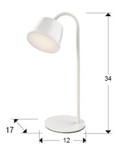 Cuco Lámpara Multifunción Blanca Schuller