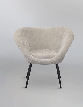 Butaca Ozome negro-beige