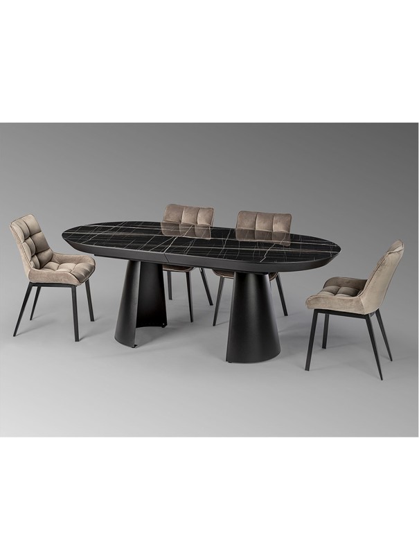 Mesa comedor extensible