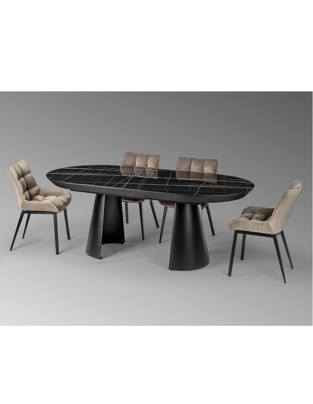 Mesa comedor extensible