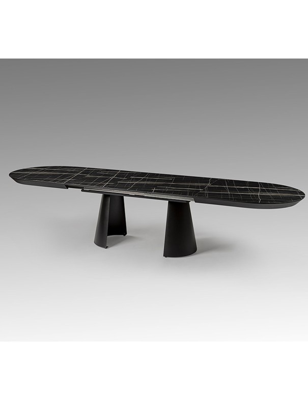 Capri Mesa Comedor Mármol Negro Schuller