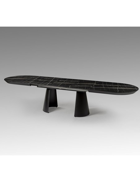Capri Mesa Comedor Mármol Negro Schuller