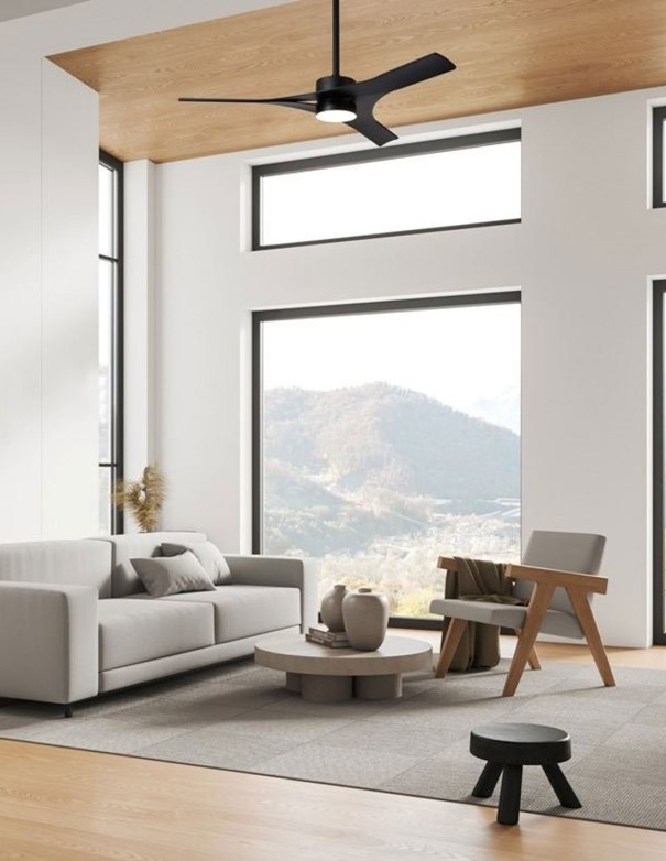 Thai ventilador de Mantra negro