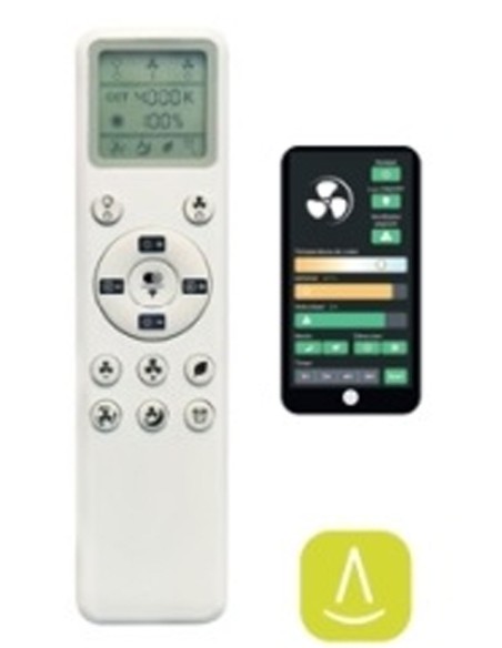 Ventilador Soho mando a distancia y CCT