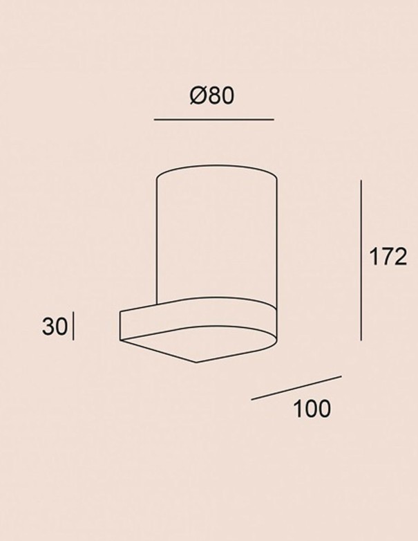 Apliques negro con tulipas de cristal