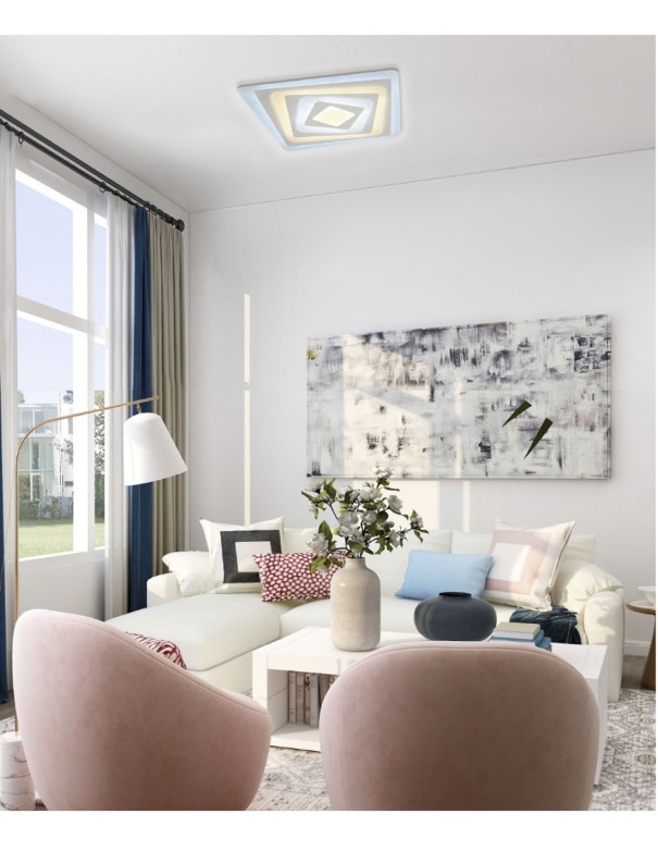 Plafón led Maya con Mando