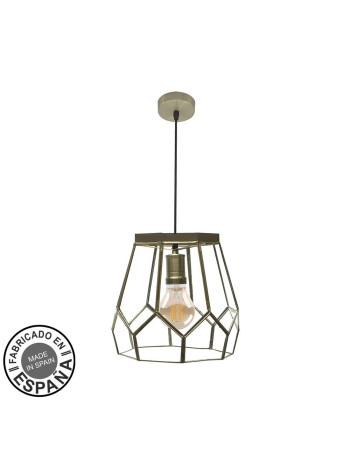 Lámpara Colgante Lente...