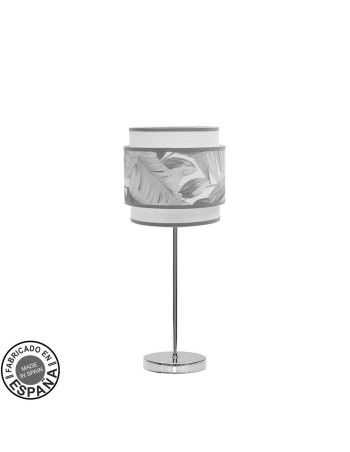 Lámpara Sobremesa Cromo...