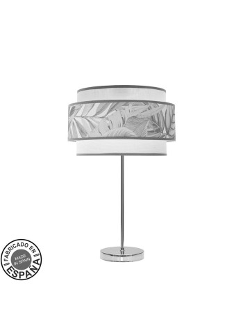 Lámpara Rinconera Cromo...