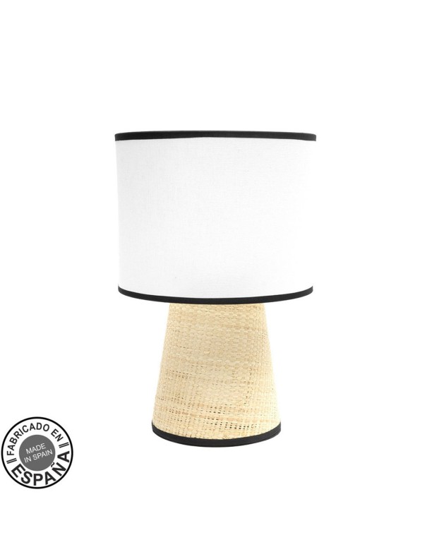 Camboya Lámpara de Mesa Cañizo y...