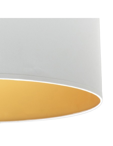 Lámpara de Pie Anuska Pantalla Blanco-Oro