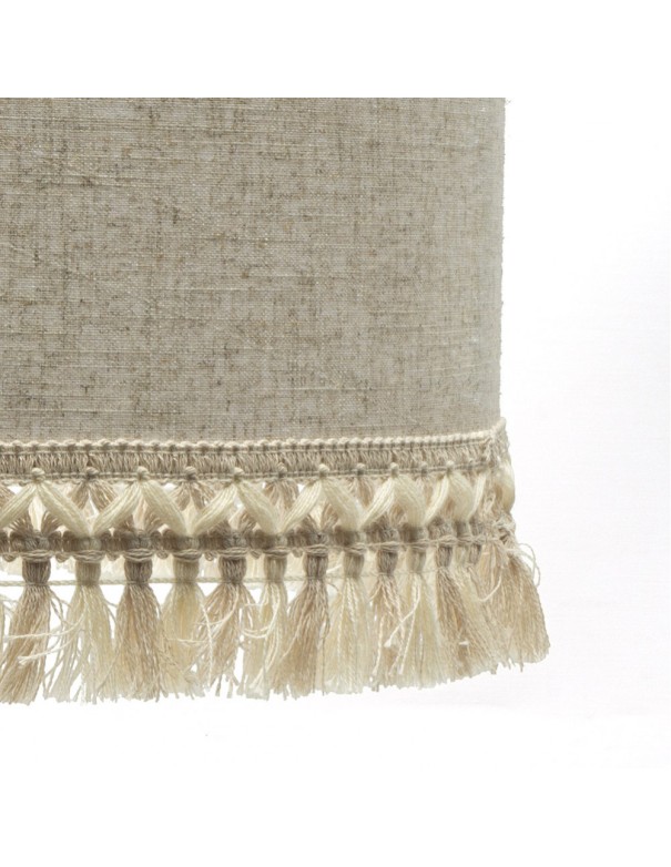 Vera Lámpara Colgante Cuero Beige 3...