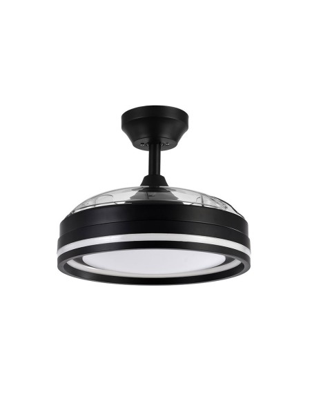 Ventilador retráctil Cerrato negro