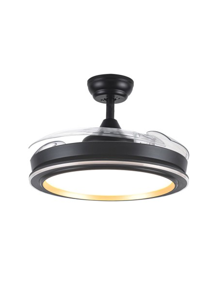 Ventilador Picolo Fabrilamp negro oro oferta