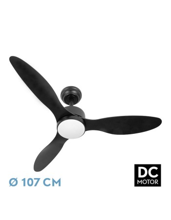 Oferta ventilador de techo Serpa negro