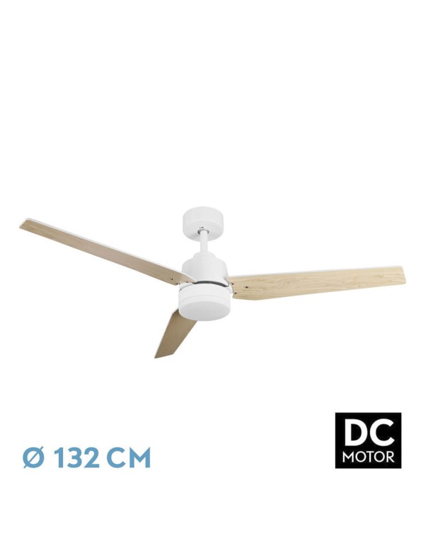 Ventilador de Techo Captus Blanco Haya