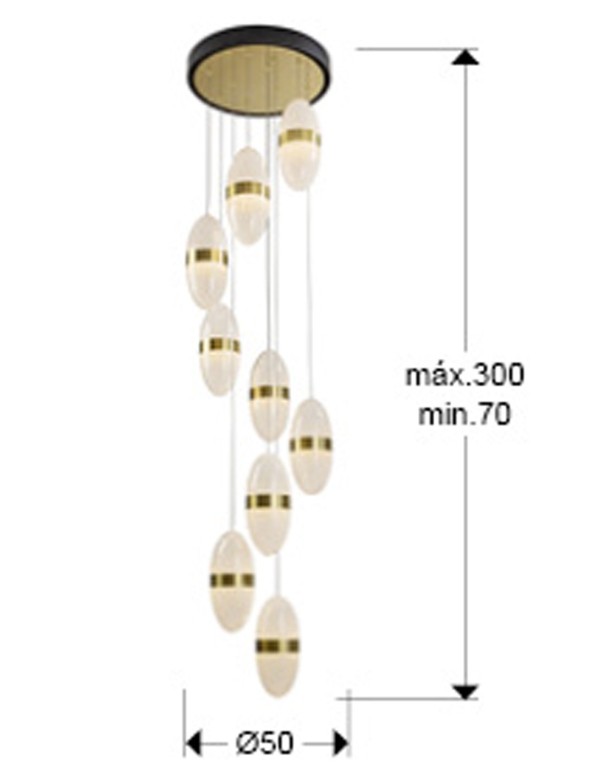 Garden lámpara plafón precio mínimo.