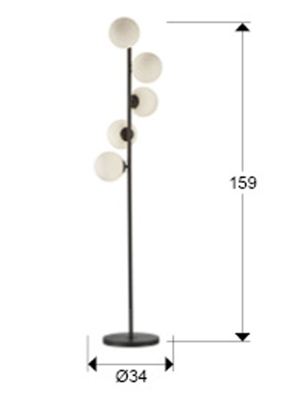 Pie de salón Inoa oferta