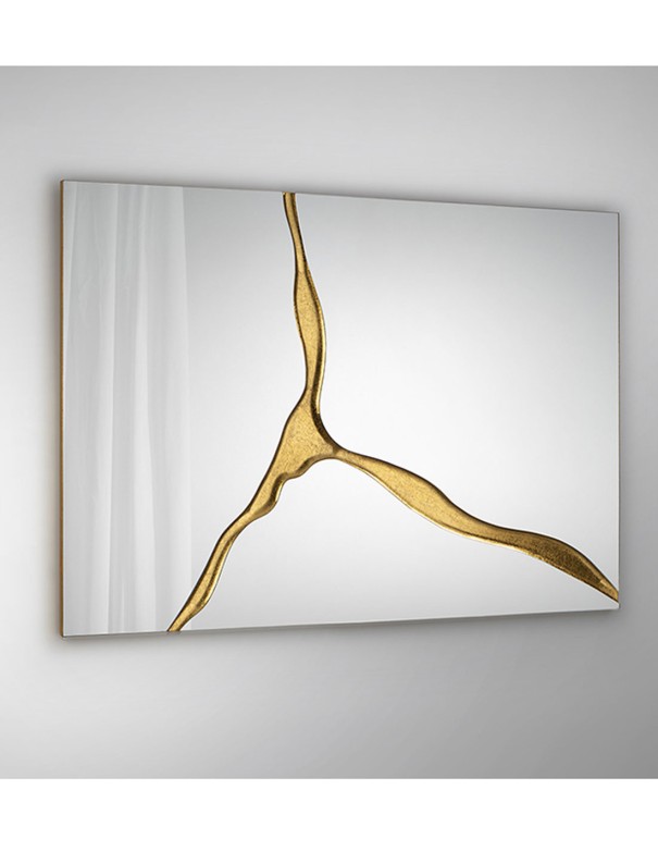 Espejo de pared Surcos II de Schuller