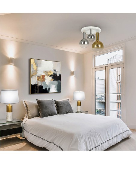 Matices plafón 3  bolas