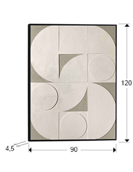 Oferta cuadro Geomía de Schuller decoración