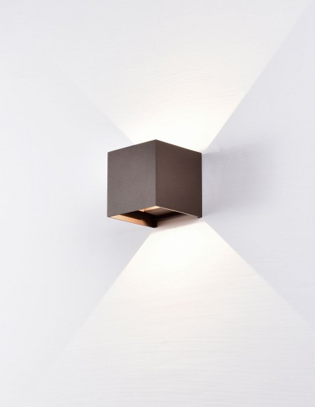 Davos Aplique Exterior Corten Mantra 3000K