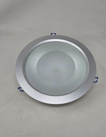 Downlight Cob Led 23.5 cm Plata