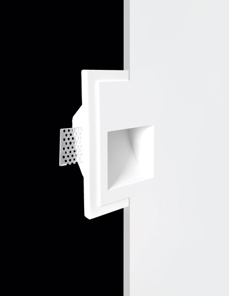 Aplique escayola empotrar pared