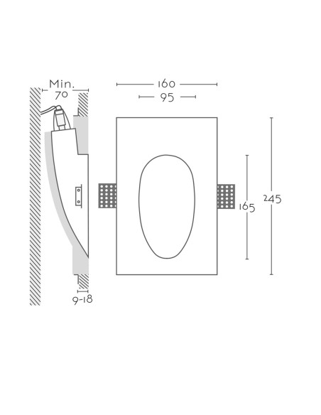 Liquidación focos escayola