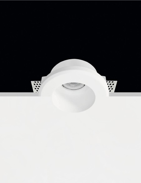 Foco redondo empotrar escayola