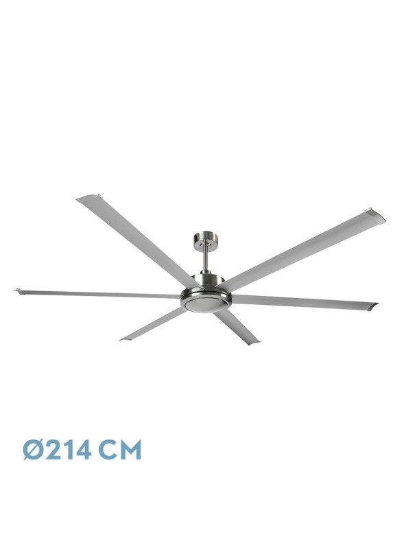 Oferta Ventilador Sansón Níquel sin Luz