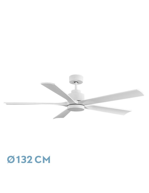 Cairo Lámpara Ventilador con Luz Blanco