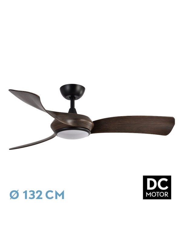 Cerdeña Ventilador DC con Mando Fabrilamp