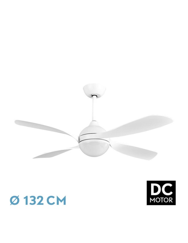 Ventilador Livorno Blanco Fabrilamp